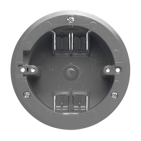 electrical panquey round box|Round Electrical Boxes at Lowes.com.